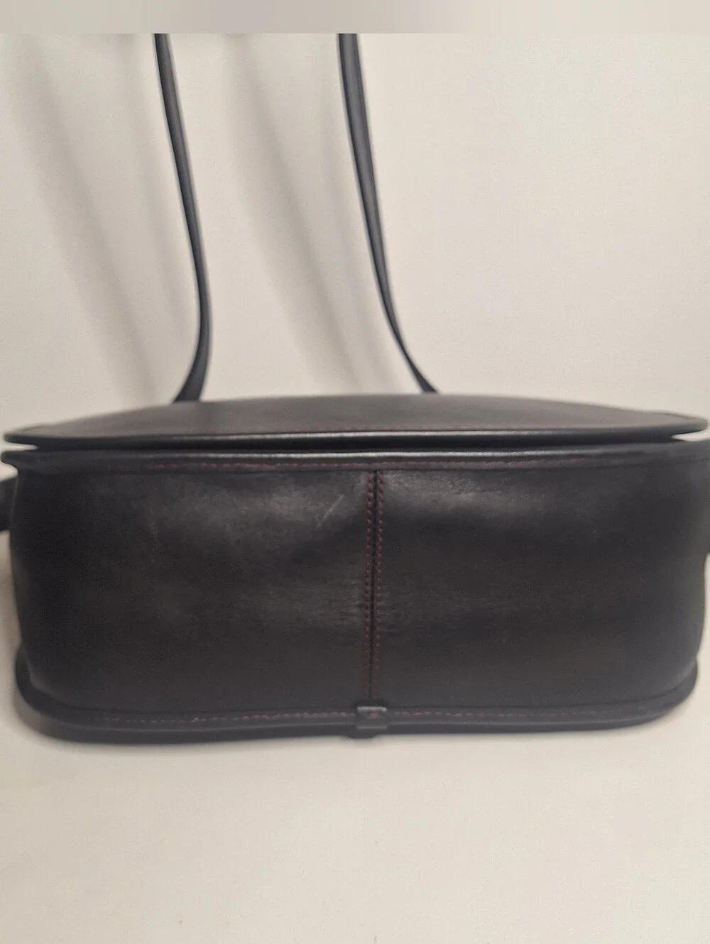 Coach Saddle Bag 75th Anniversary Leather Purse Crossbody 55298 Black Re-edition - Picture 5 of 16
